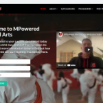 MPowered Martial Arts Website front image