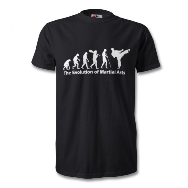 the-evolution-of-martial-arts-t-shirt-front