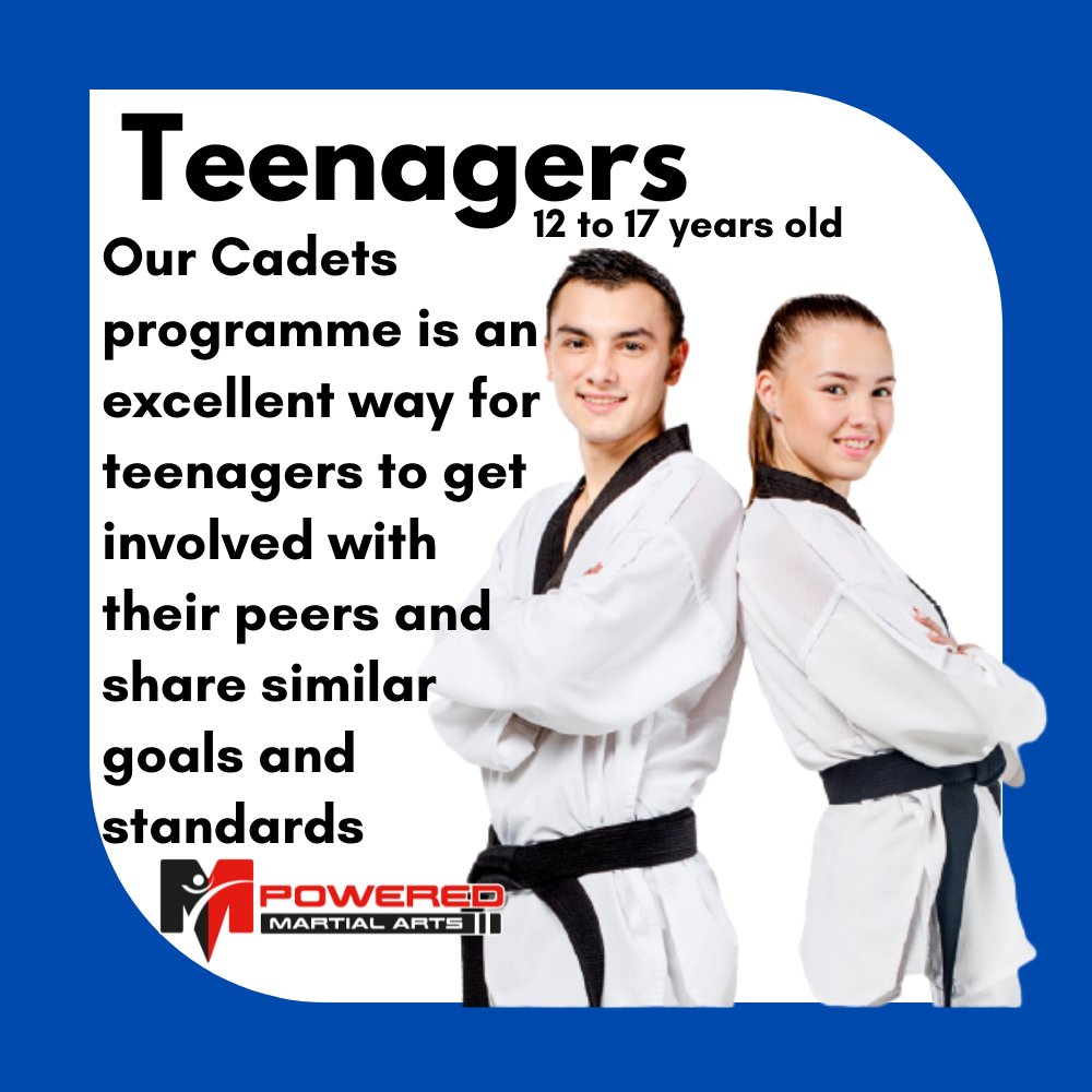 MPowered Martial Arts Teenager & Cadet classes